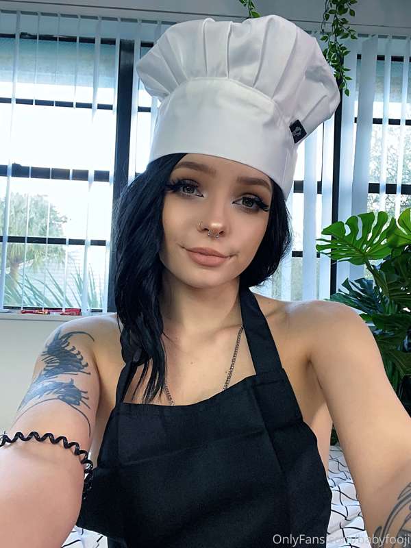 Chef cosplay pt. 3 🖤 I grew my pu$$y hair out for you guys, .. 26
