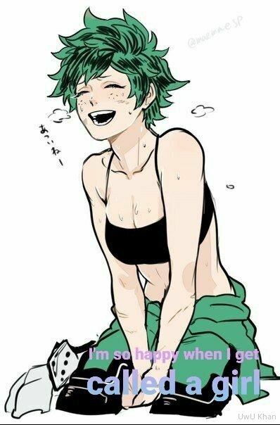 I wanna do a femme Deku cosplay!
