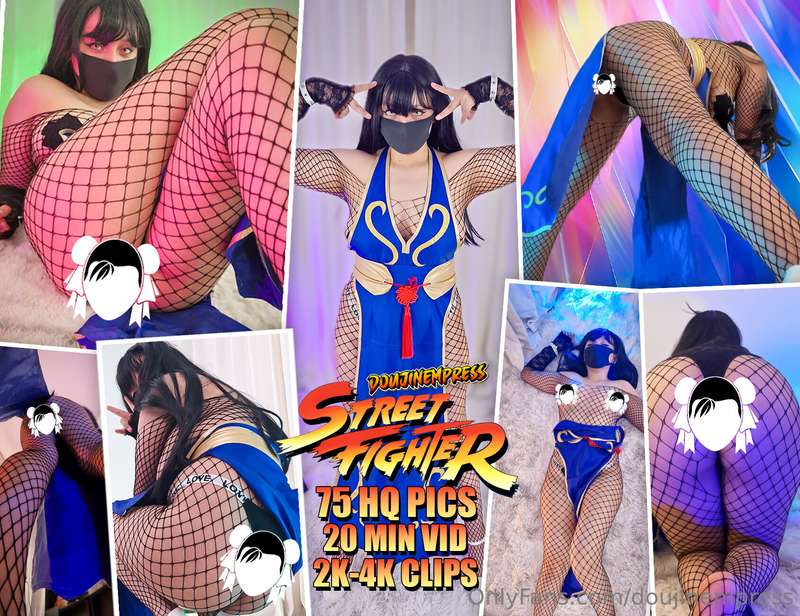 💙CHUN-LI ALMOST TOPLESS COSPLAY! 💙I had lots of fun doing th..