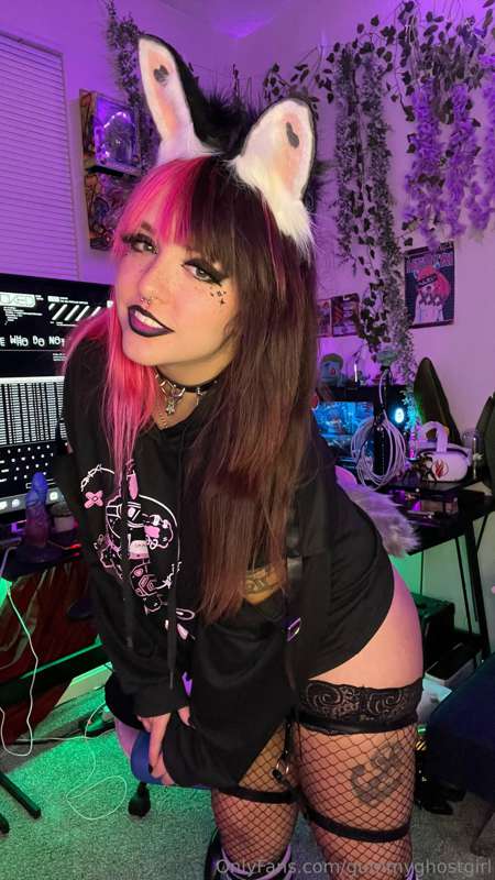 Goth bunny babe 🐰🖤 11