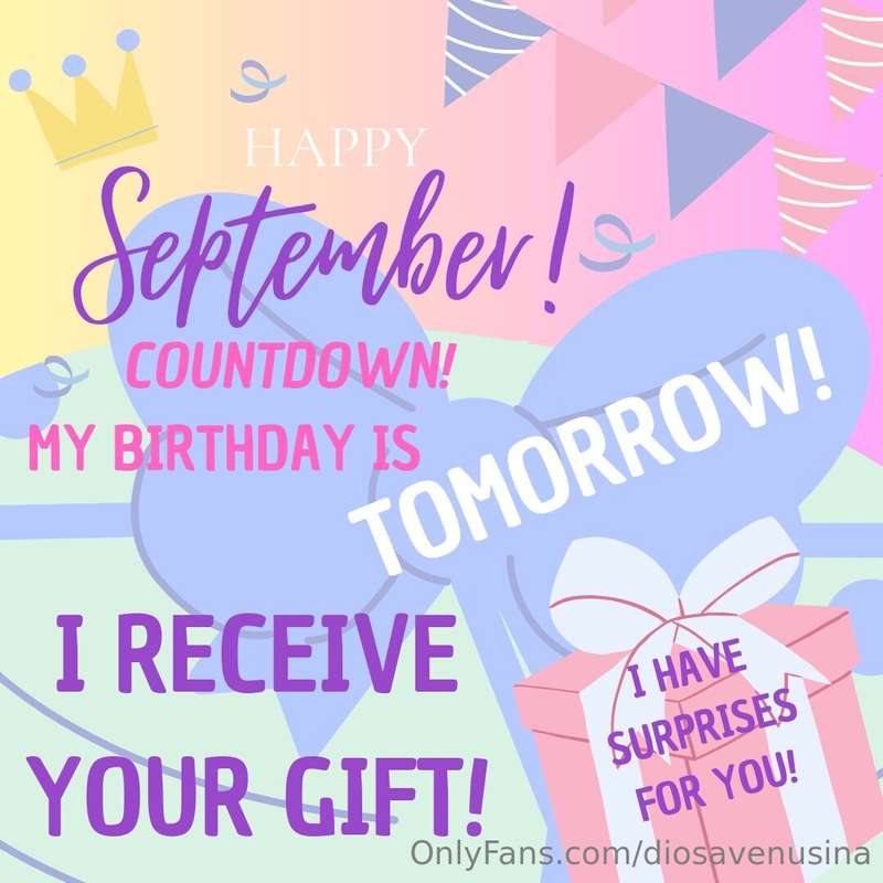 4:34Good morning my love! 💜🎉🎉🎉TOMORROW!🎉🎉🎉YES, my birthday i..