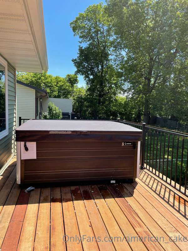 Be ready for hot tub sessions 😁