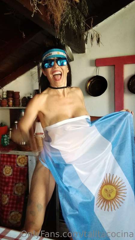 Una fiesta mundial en mi cocina...⚽️🥰🇦🇷🥇💪♥️💋👩‍🍳