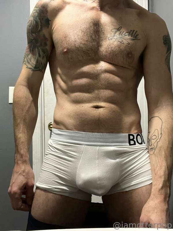 Marky Mark Photoshoot post sweaty workout.