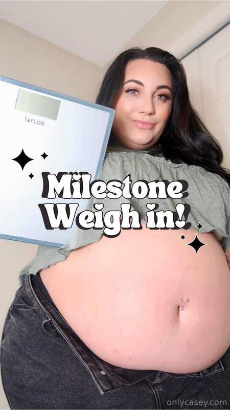 ***Milestone Weigh In*** 😍 The time has come & my weigh in i..