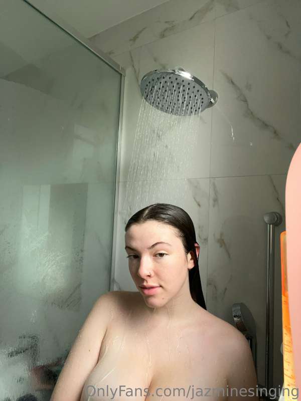 Showering this am🥰