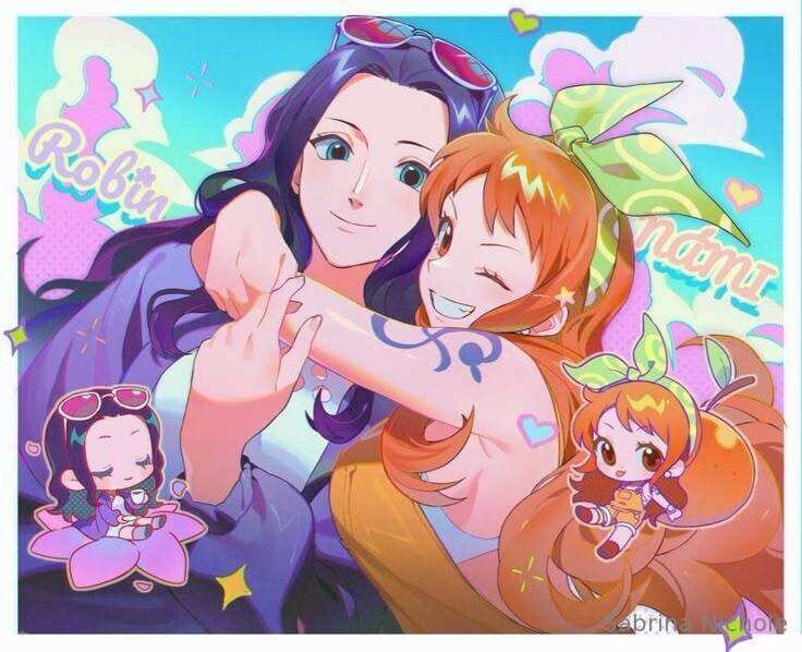 going to do a fun little cosplay stream as Nami and Robin fr..