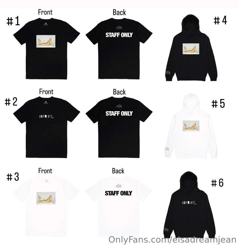 Hey babe did you want some merch or signed photo? 👕 Take a l.. 6
