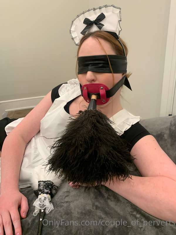 This fuckdoll used its maid feature to clean for its Master... 19