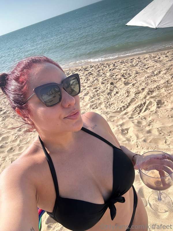 Enjoying the summer and the beach