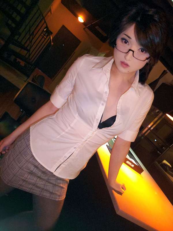 Stockings and pencil skirt photo set is here~ Alyssa is stil.. 1