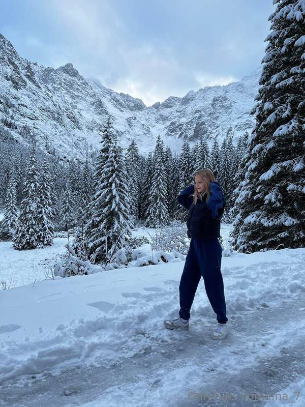It was actually cold here, but very beautiful and it was int..