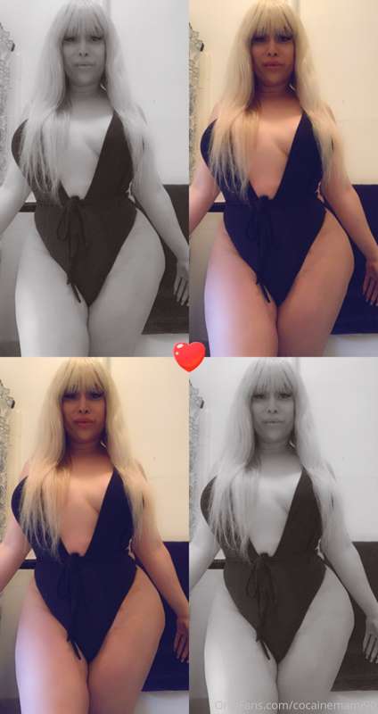 Do y’all like new bathing suit who wants to take it off ? 2