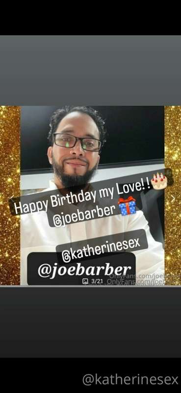 Happy Birthday my Love! !🎂🍬 @joebarber 🎁 I hope you have the..