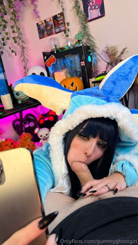 Vaporeon blowjob selfies and his POV shots too 👅💦 6