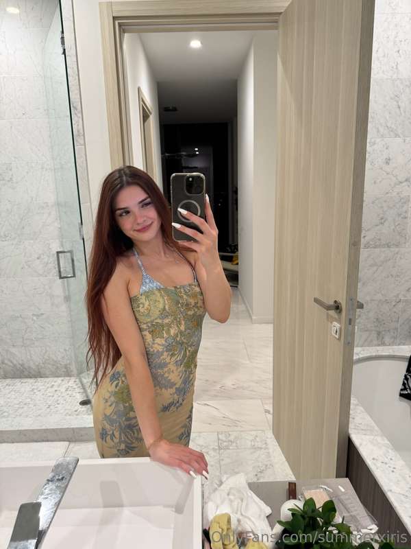 do u like how this dress fits my 🍑
