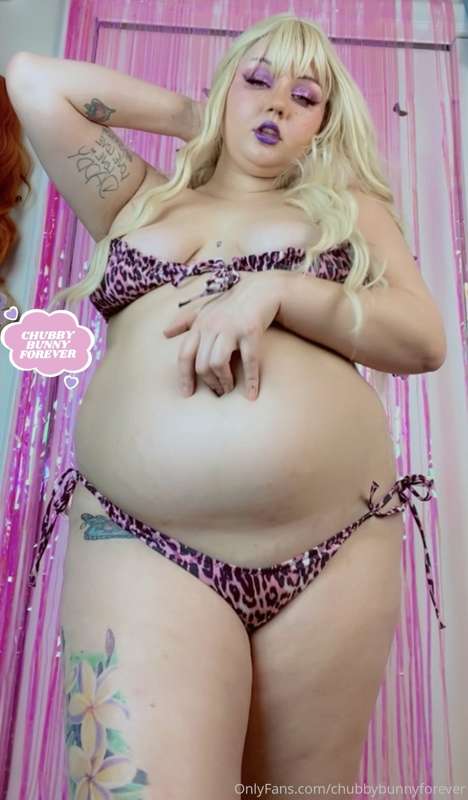 My belly is so heavy lately