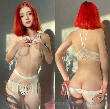 💥redhead, skinny, @leelooflame can't live without your cock,..