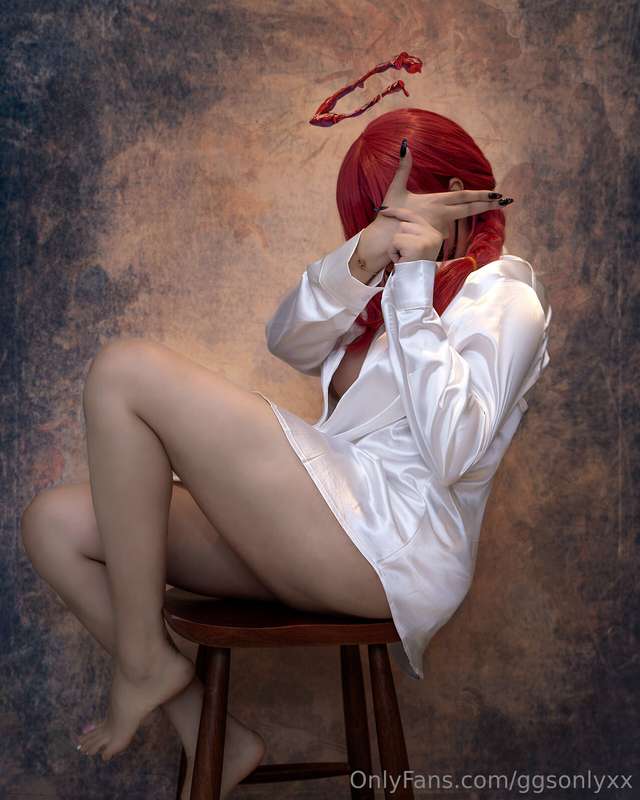 New Makima cosplay! Naughty updates coming up tomorrow~新しいマキ..