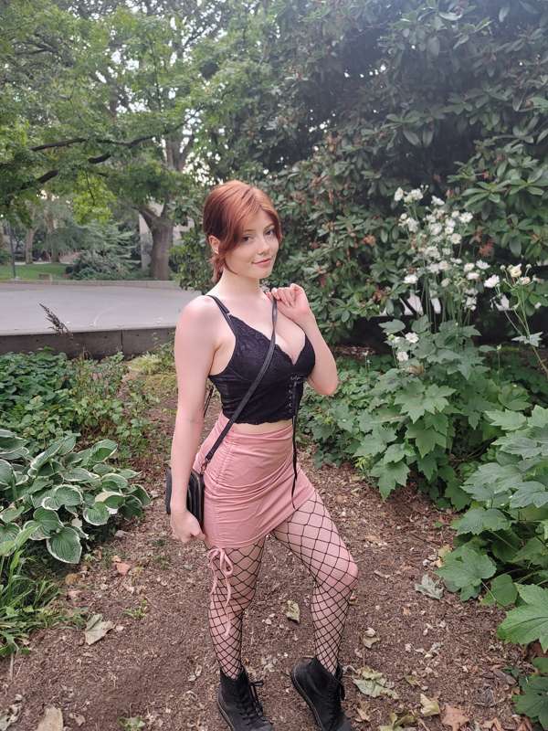 I always dress slutty when I go out w friends lol 1