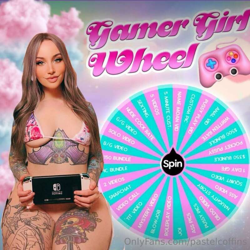 ***WILL YOU BE MY PLAYER 2??*** 🎮

👾 $10 - 1 spin
🕹️ $15 - 2..