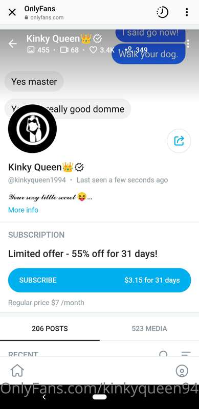 ❗Page relaunch sale❗

❤️Only $3.15 for your first month❤️

@..