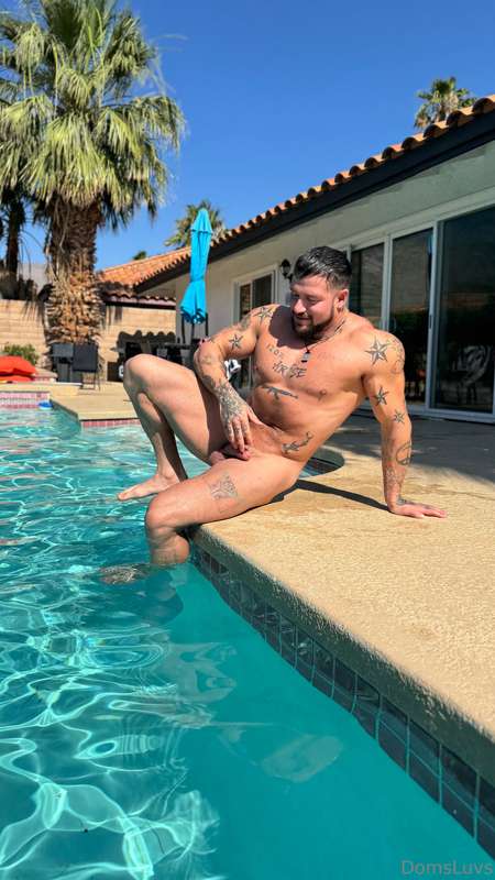 Me at the pool being a fool 😂 9