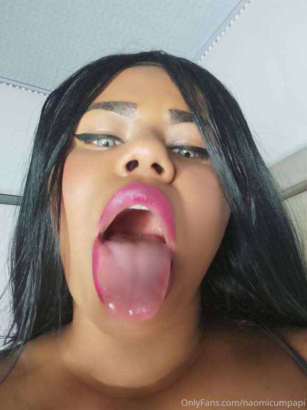 ## 🔥👅Hey This Tongue wants something Thick to Savor TODAY !!..