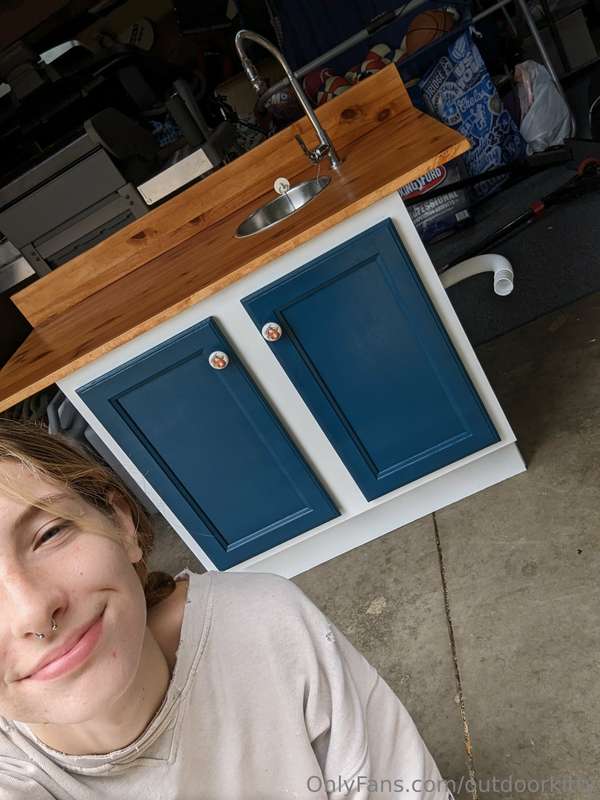 Finished the kitchen vanity today🥳
Total for this project wa..