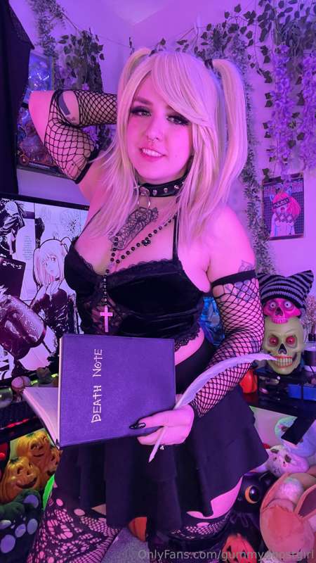 Misa from Deathnote cosplay! ⛓️🥀🖤 Be my Kira? 👉👈 5
