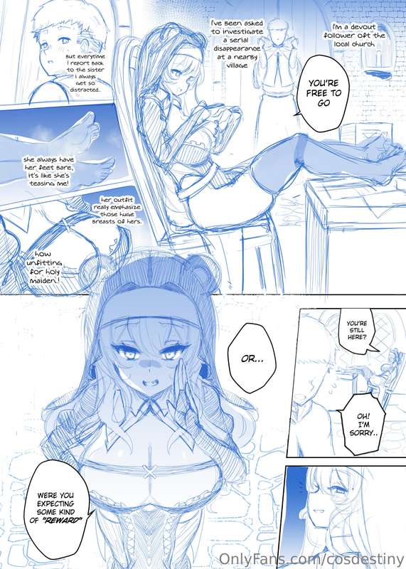 vtuber doujinshi preview 1