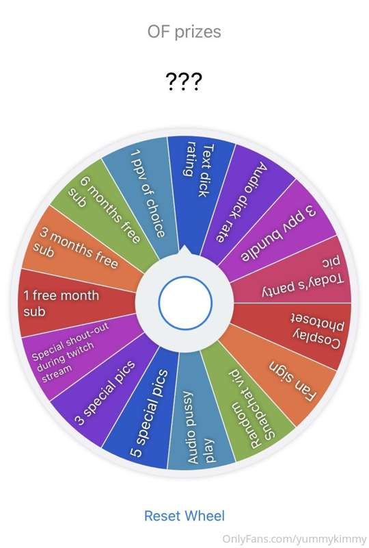 ❤️🧡💛💚💙💜 TIP WHEEL ❤️🧡💛💚💙💜

Tip wheel is back and with a few ..