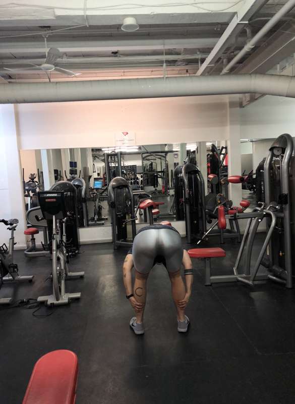 workouts don't count unless your crack ends up sweaty and mu..