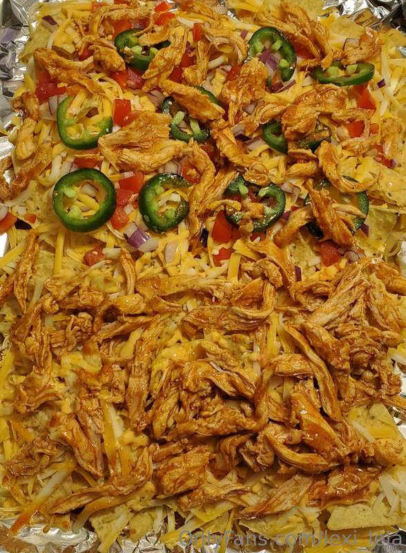 I've been cooking real good lately, like a good housewife! C..
