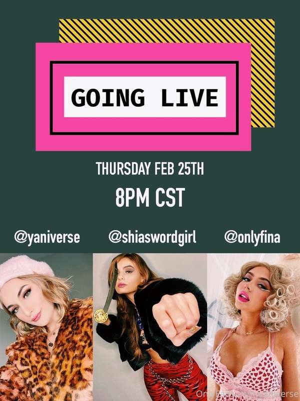 Come have fun with us this Thursday 😈  Onlyfans.com/shiaswor..
