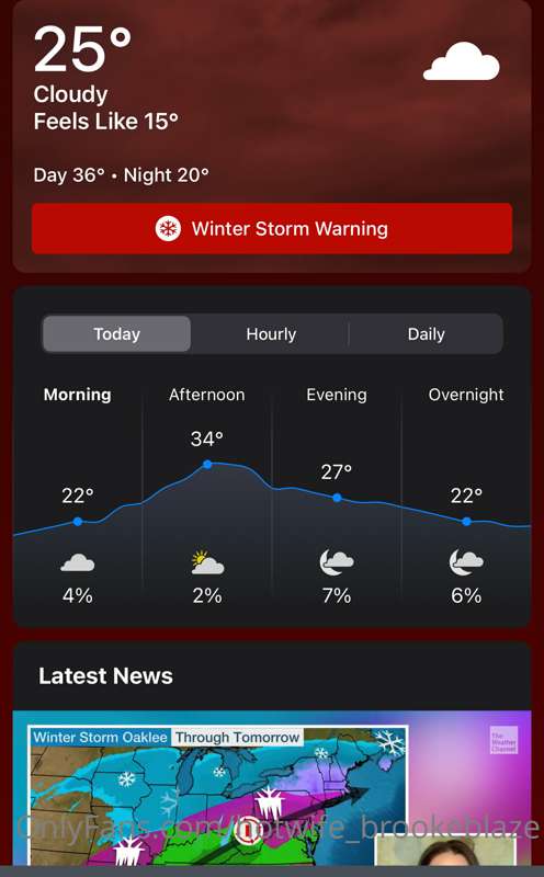 Well at least it’s not as cold as it was yesterday but the i..