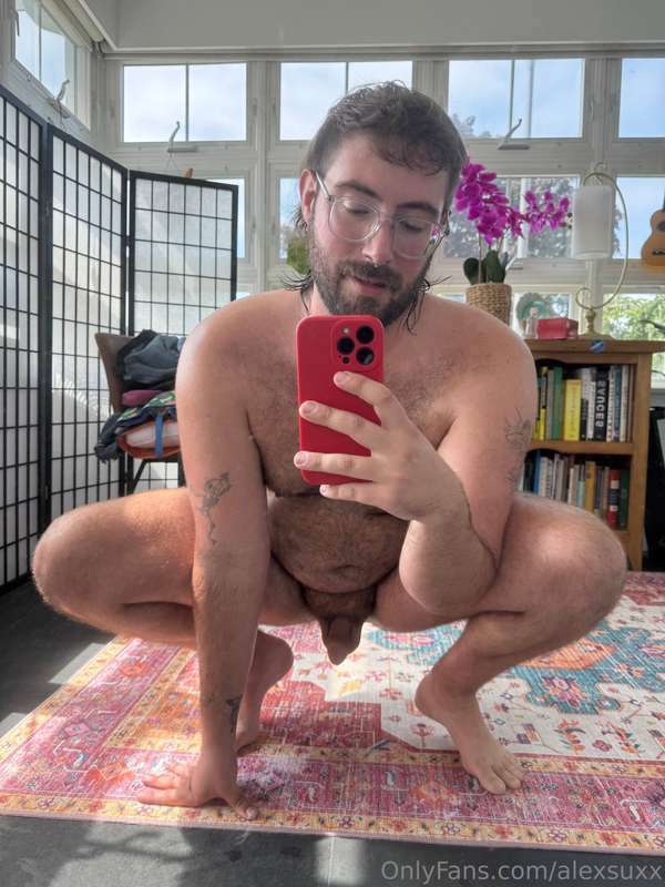 have a thing for hairy, sweaty boys? Took these between sets.. 5