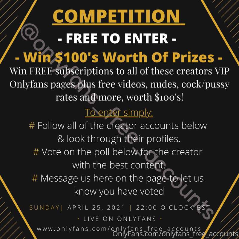 🚨 COMPETITION IS NOW CLOSED 🚨

💥 NEW DATE FOR DRAW - Sunday .. 1
