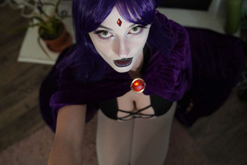 SEXY RAVEN cosplay picsss, lewds only, but still so hot 23