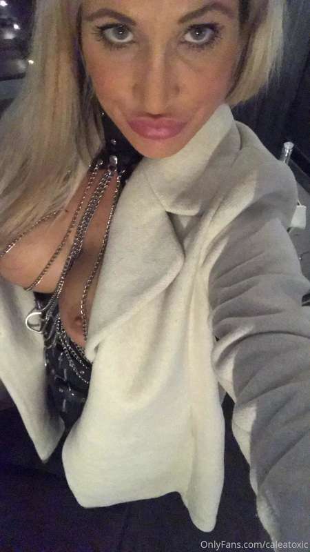 Friday night in Düsseldorf. Well, what am I wearing under my.. 2