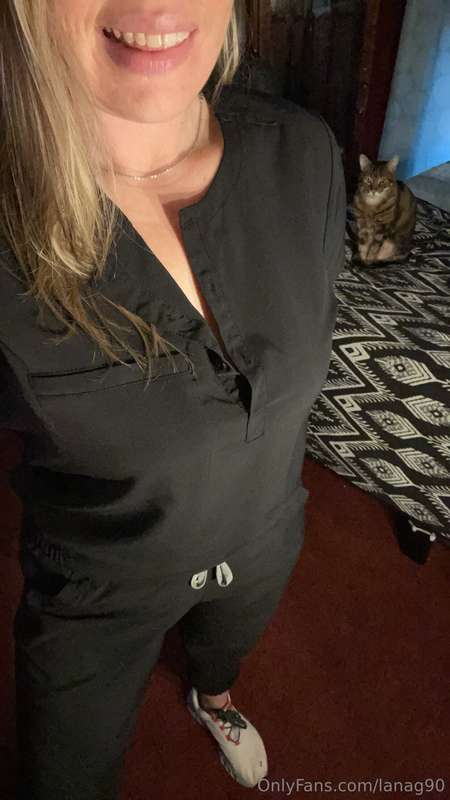 Titty Tuesday! Just getting undressed after a long day at wo..