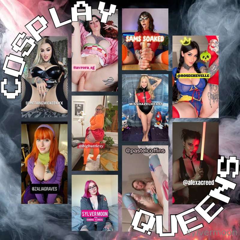 Your cosplay queens have arrived and are ready to drain you ..