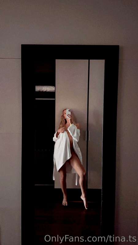 The darkness of the night, the robe falling on the floor, wh..