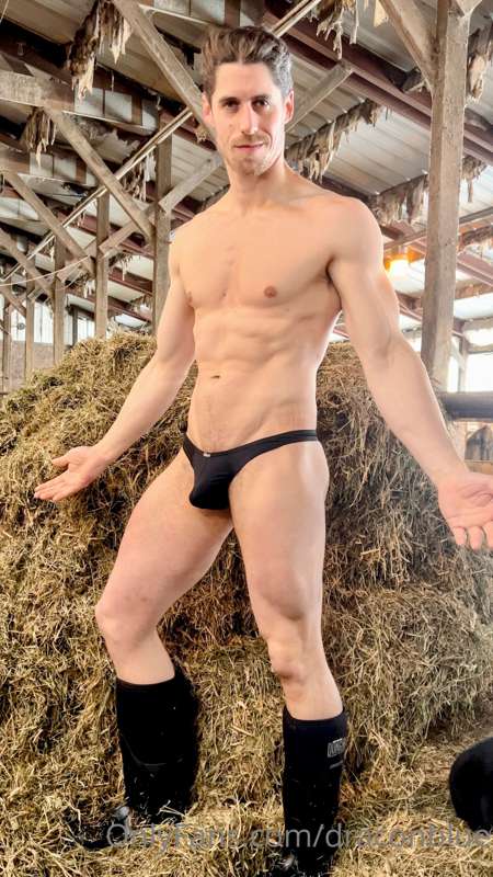 Always fun doing chores in my black thong. As long as nobody..