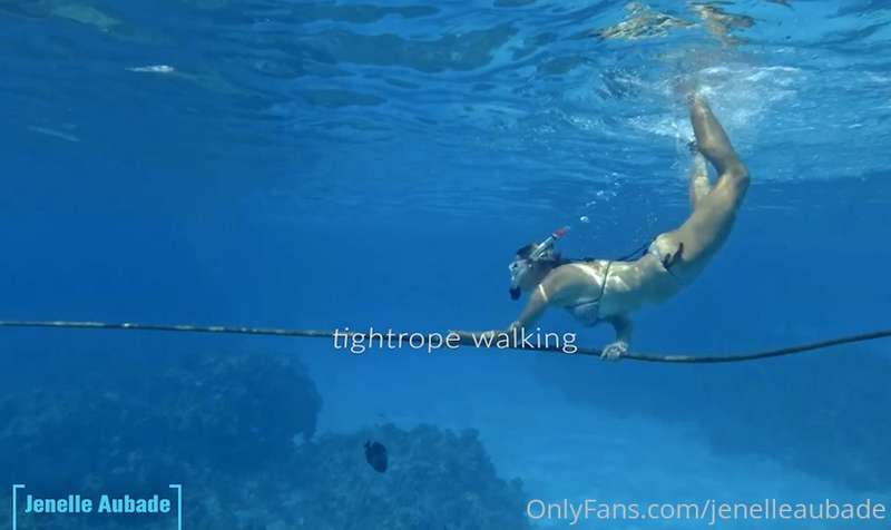 tightrope walking. know the feeling? sharing this video and ..