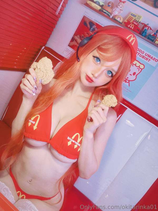 McDonald's Girl Part1 What would you like to order?❤️❤️❤️ 14