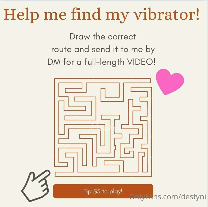 Tip $5 and get a full length video!