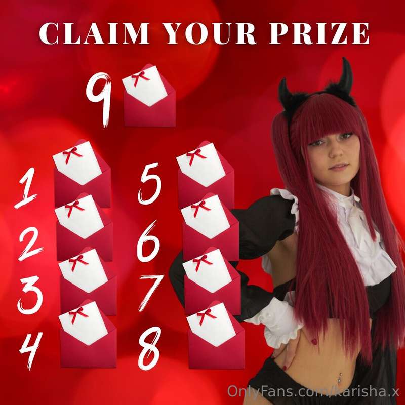 Get your prize! ❤️The terms and conditions are simple!There'.. 1