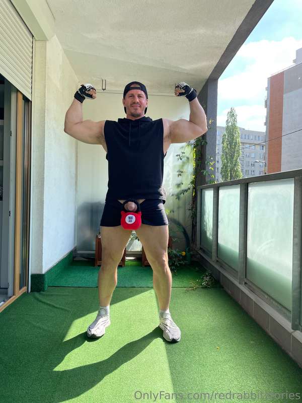 Terrace Workout 15 exclusive XXX pics, long-dong-John in da .. 7