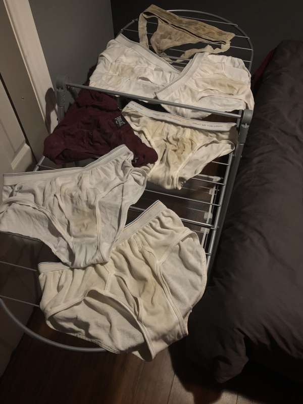 my special stash airing out after a trip out of town, and a ..